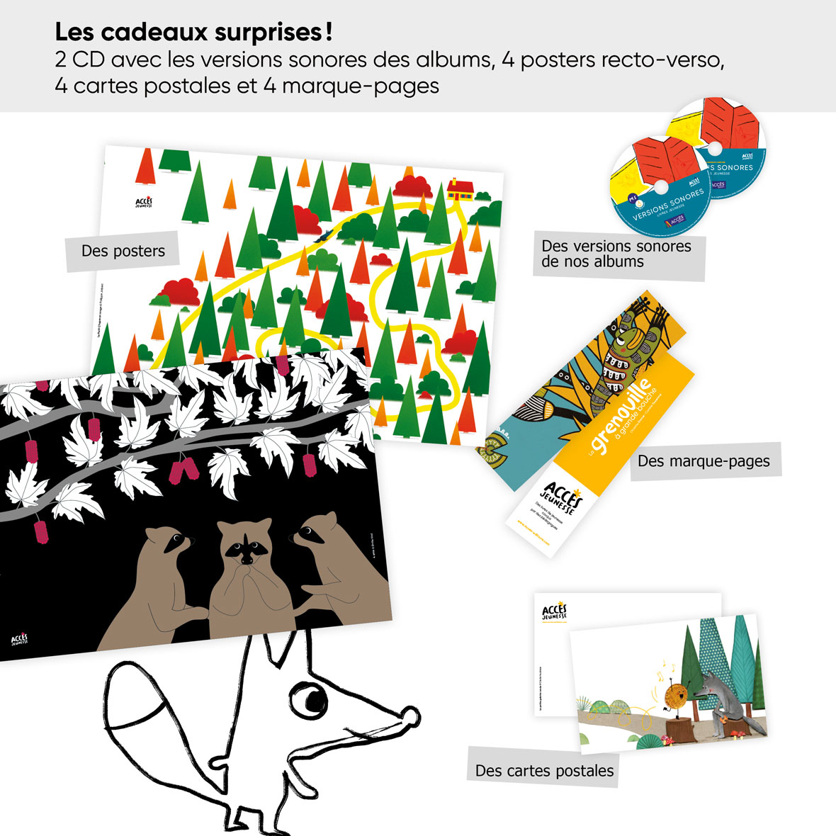 Lot 24 livres ms cadeaux surprises acces jeunesse