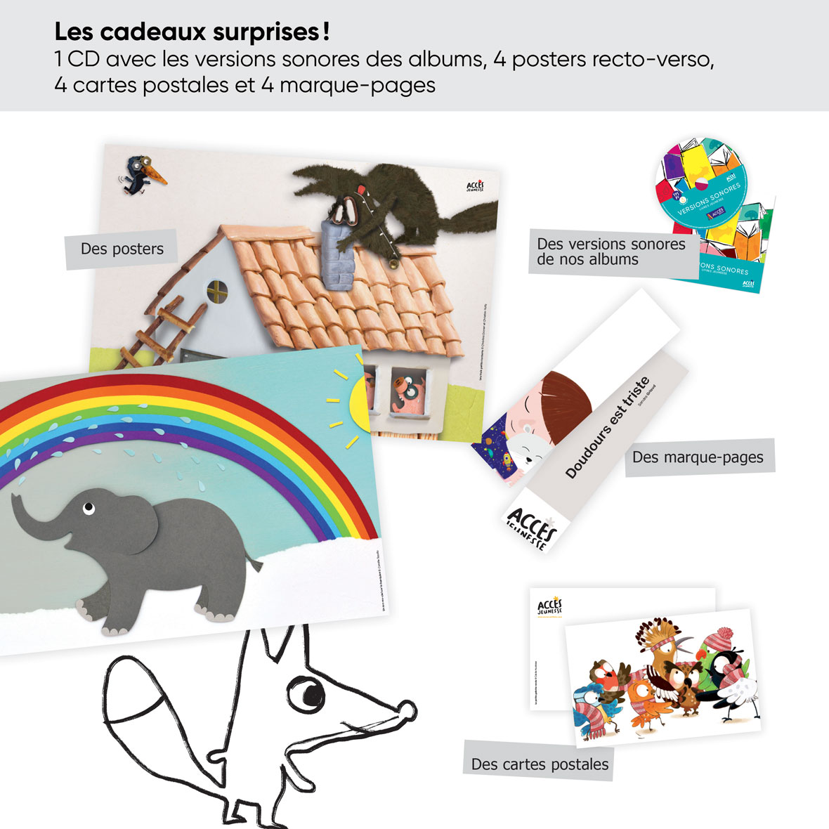 Autour des livres tps ps lot de 20 livres cadeaux surprises acces jeunesse